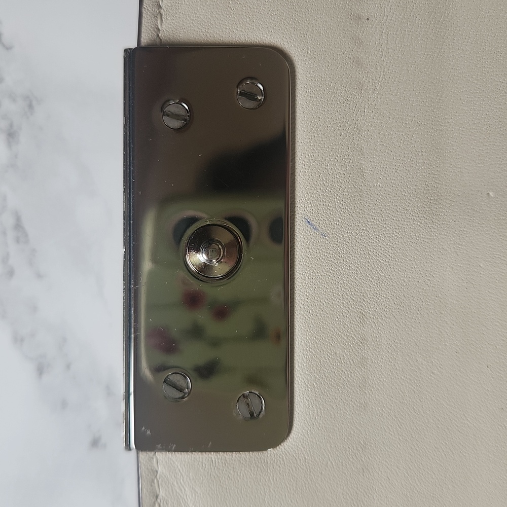 Coach Kristin Python Wallet Slim Envelope Silver … - image 5